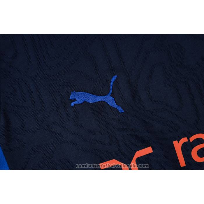 Chandal del Olympique Marsella Manga Corta 24/25 Azul - Pantalon Corto